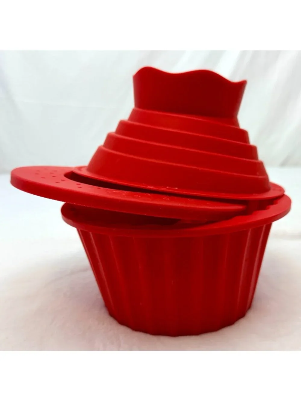 Big Top Cupcake Silicone Bakeware As Seen on TV Giant Cupcake Mold